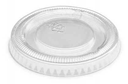 Couvercle pot à sauce PET 1oz (50x50) E&C