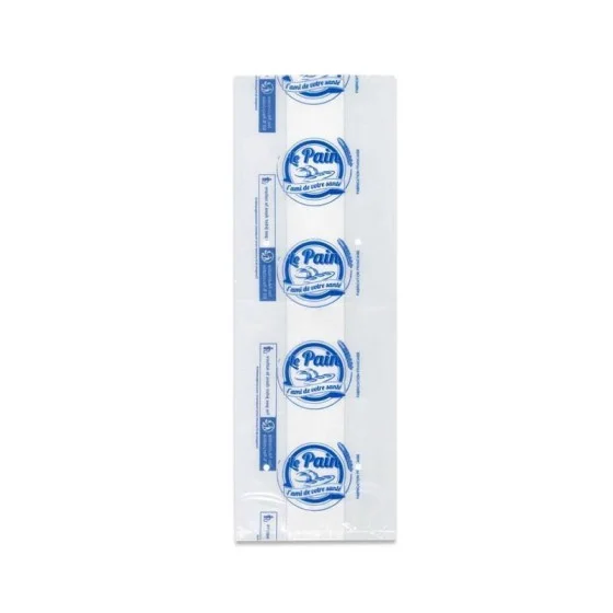 sac à pain tranché 16 x 5 x 45  BLEU