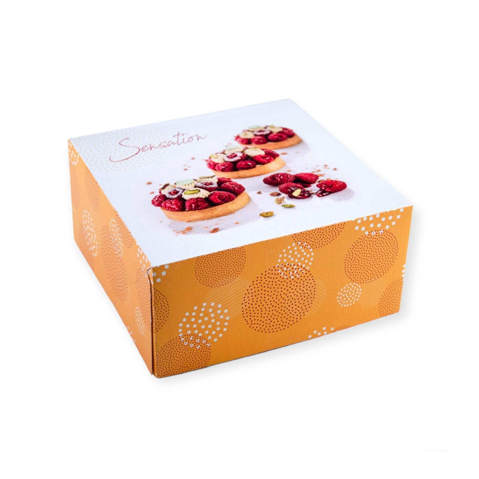 Boites patissière PPT 33x33x5 ( par 25pcs)