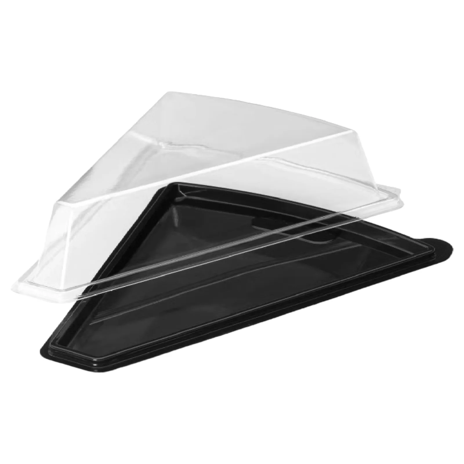 Triangle à tarte noir takipack 16,1x12,5x3,7cm (30pcs)