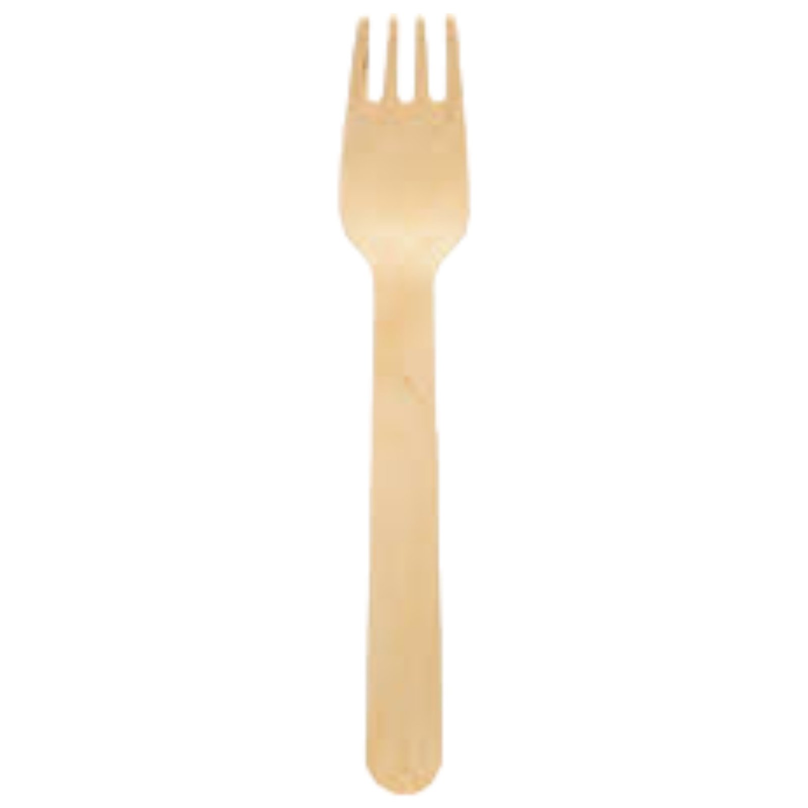 Fourchette en bois 16 cm 10x100pcs E&C