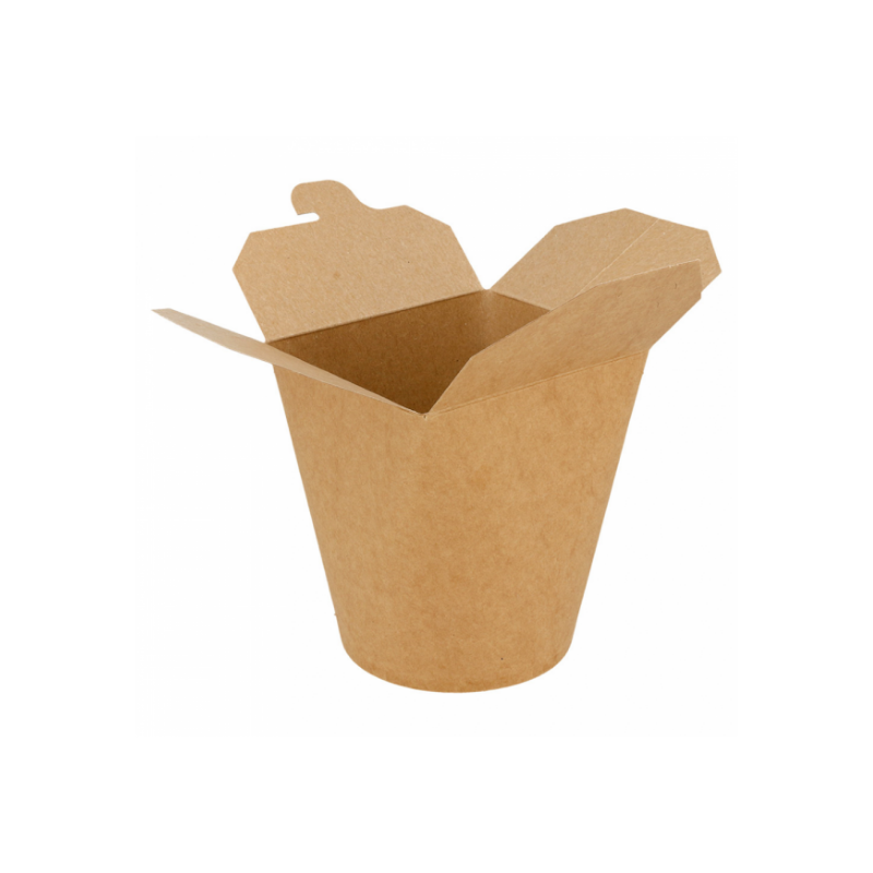 Pot à pates kraft BRUN 780 ml PAR 500