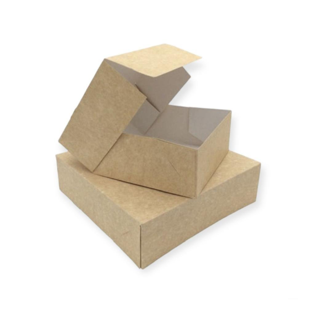 Boites patissière kraft 32x32x8