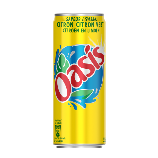 OASIS CITRON / CITRON VERT 33CL