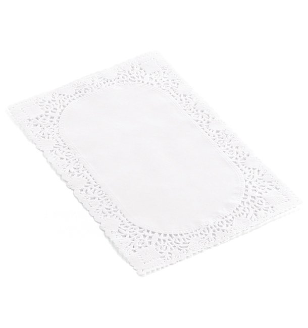 Dentelles standard blanche 30x40