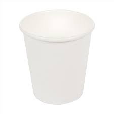 Pot TUBE carton blanc Ø90mm 360ml (25 pcs) E&C