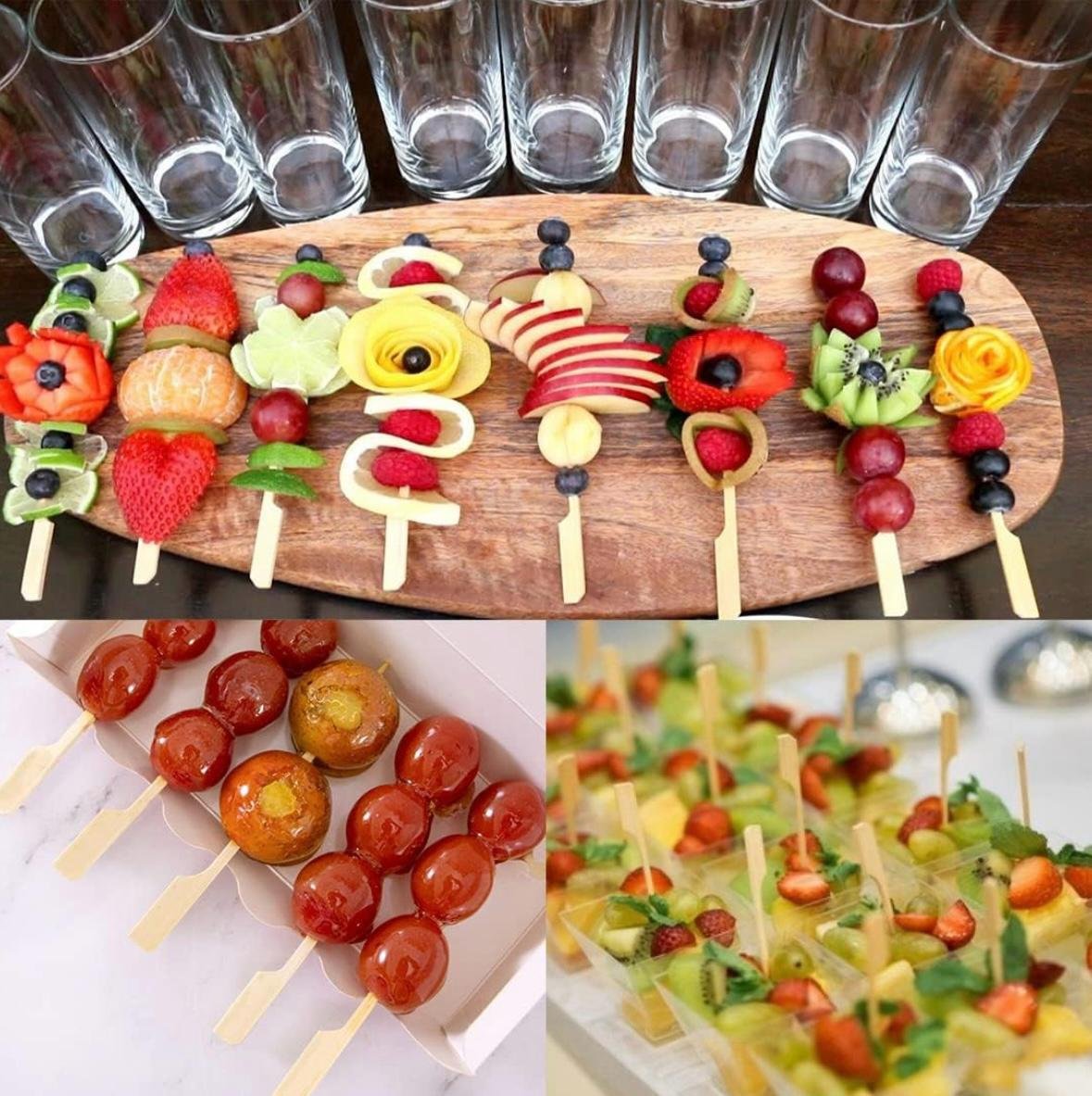 Pic burger 15 cm golf par 100pcs