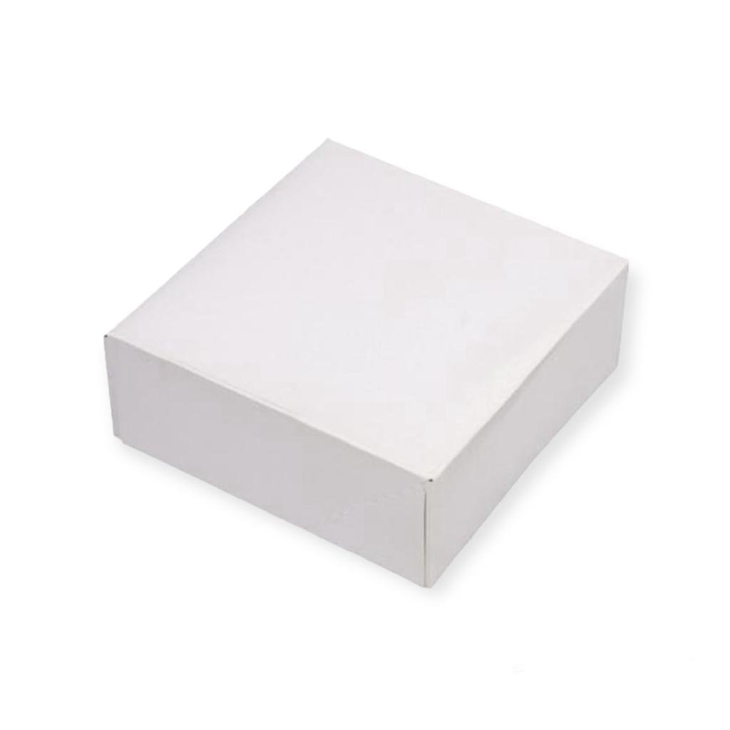 Boites patissière blanc 20x20x8