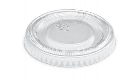 Couvercle pot à sauce PET 1oz (50x50) E&C