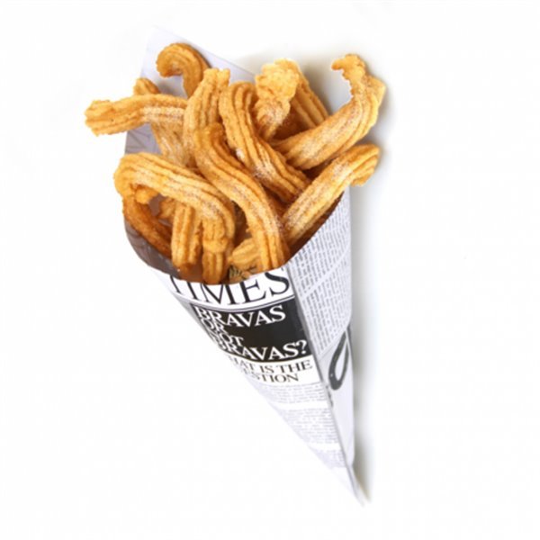 Pochette cornet frites papier journal 250g PAR 250