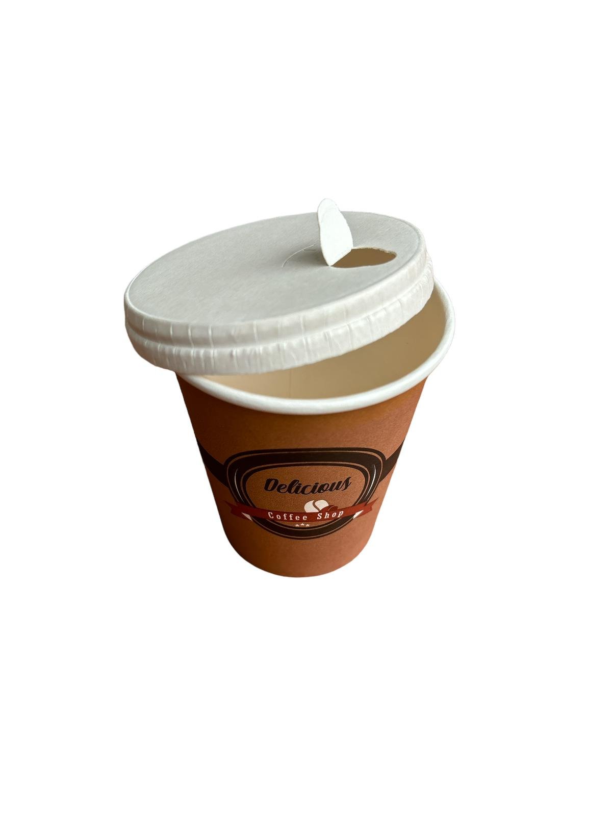 Couvercle gobelet à café Ø80mm 24CL (20x50pcs) E&C