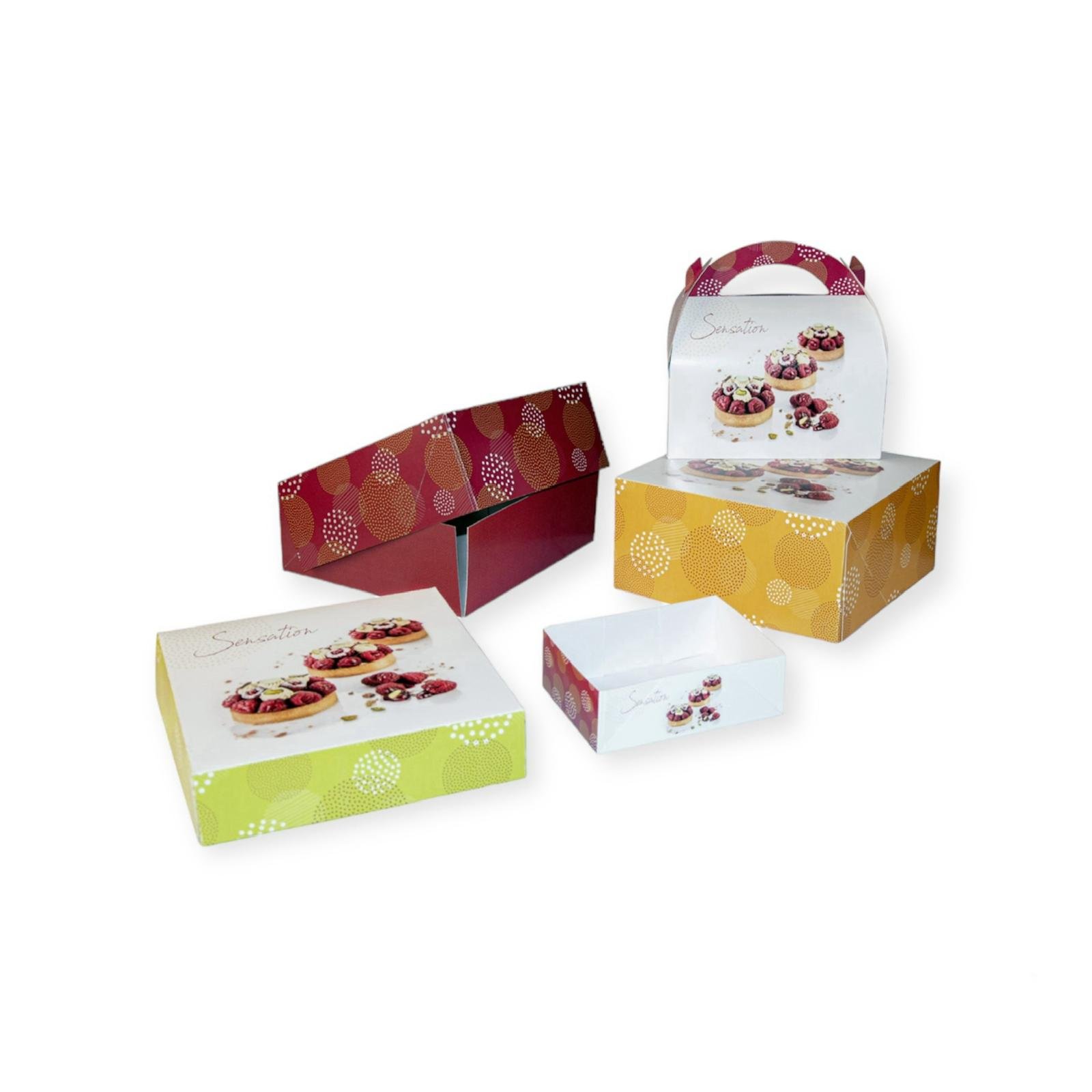 Boites patissière PPT 16x16x5