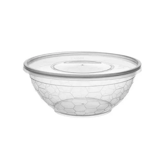 Bol à Bobun 1050ml injecté PP (1x50) + couvercle PAR 50