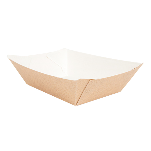 Barquette carton brun 8,5x5x4  240 grs (1 600pcs)