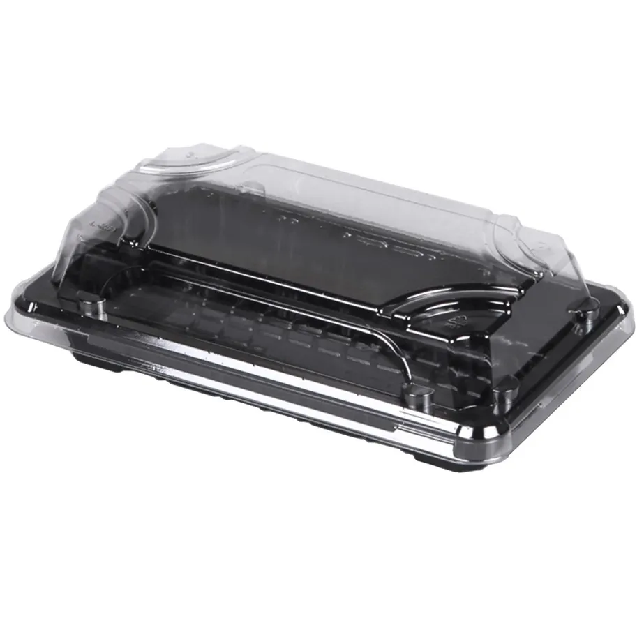 Barquettes sushis T01 164x89x21 par 400pcs E&C