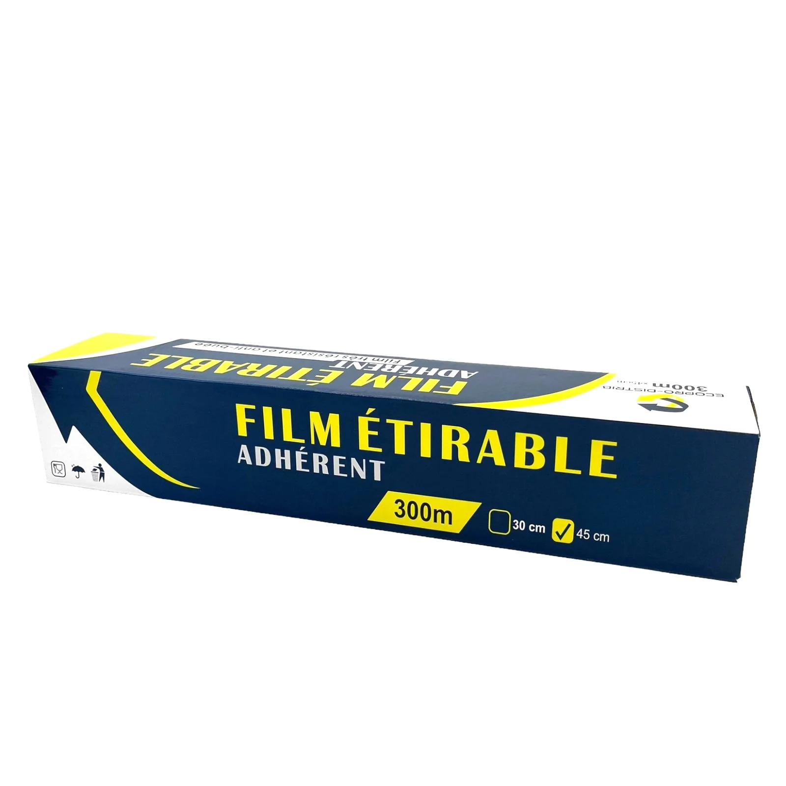 FILM ETIRABLE BOITE DISTRIBUTRICE 300M 11µ 45cm E&C