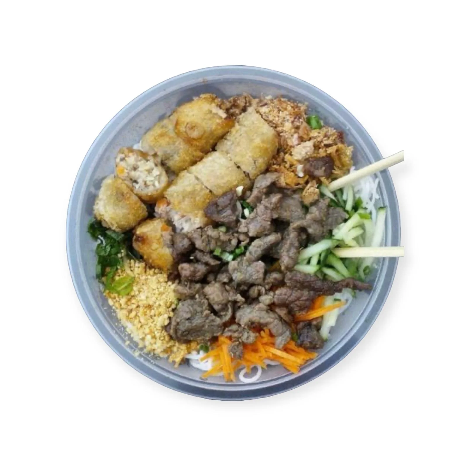 Bol à Bobun 1050ml injecté PP (1x50) + couvercle PAR 50